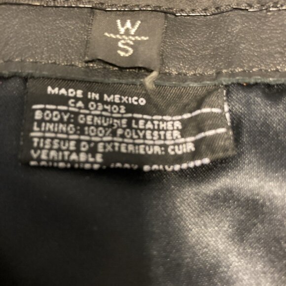 HARLEY-DAVIDSON Women’s Leather Motorcycle Vest w/ Lace-up Sides Size S - Picture 6 of 12